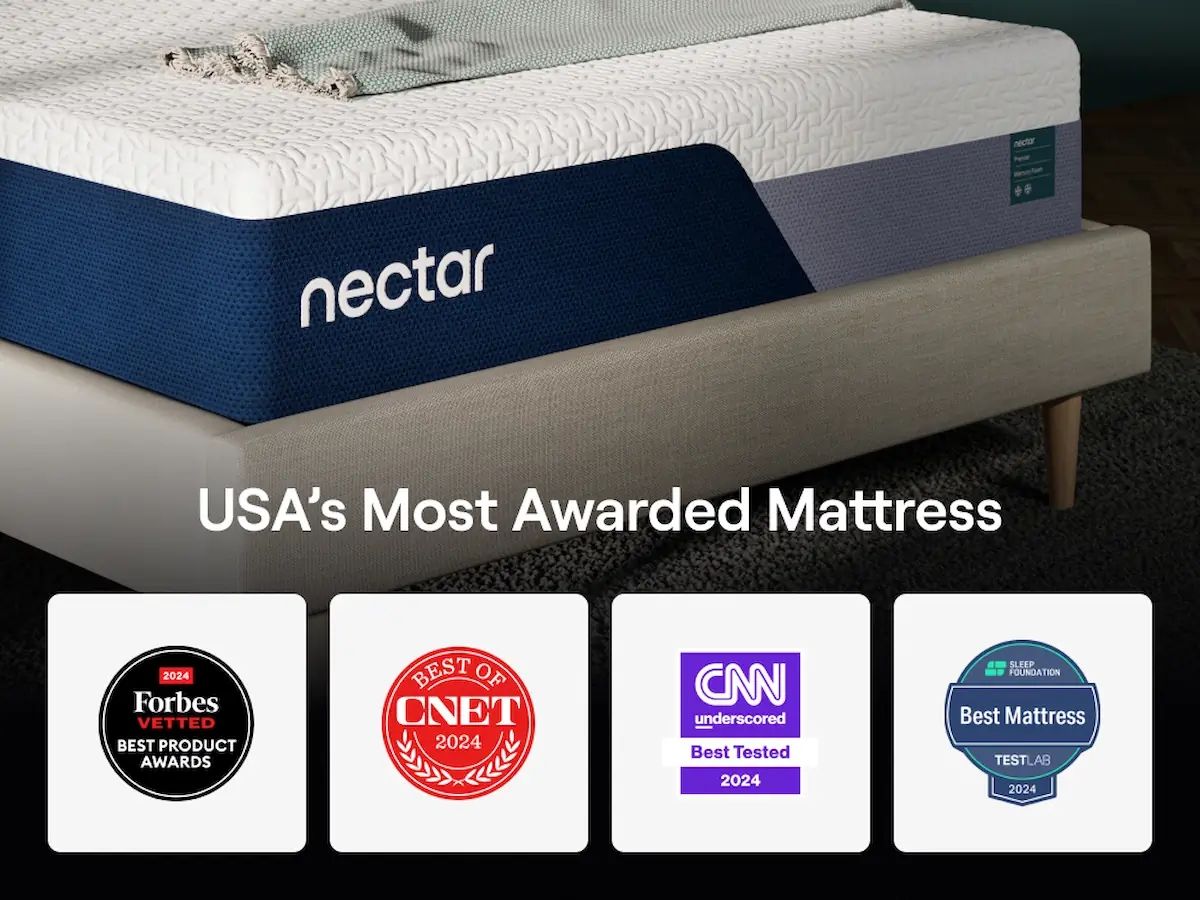 Nectar Premier Memory Foam 5.1 - Mattress by Nectar | Bel Furniture