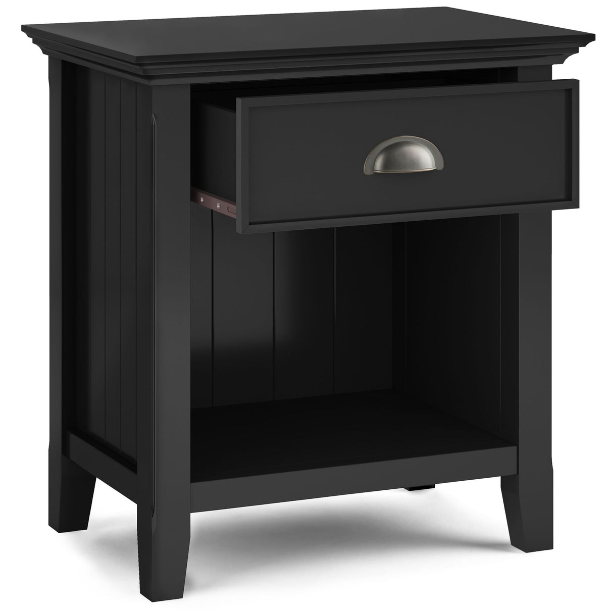 Acadian - Bedside Table, Handcrafted by Simpli-Home | Bel Furniture