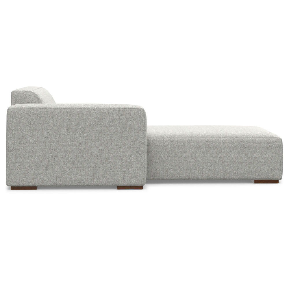 Rex - Left Chaise Sofa Module - Gray by Simpli-Home | Bel Furniture