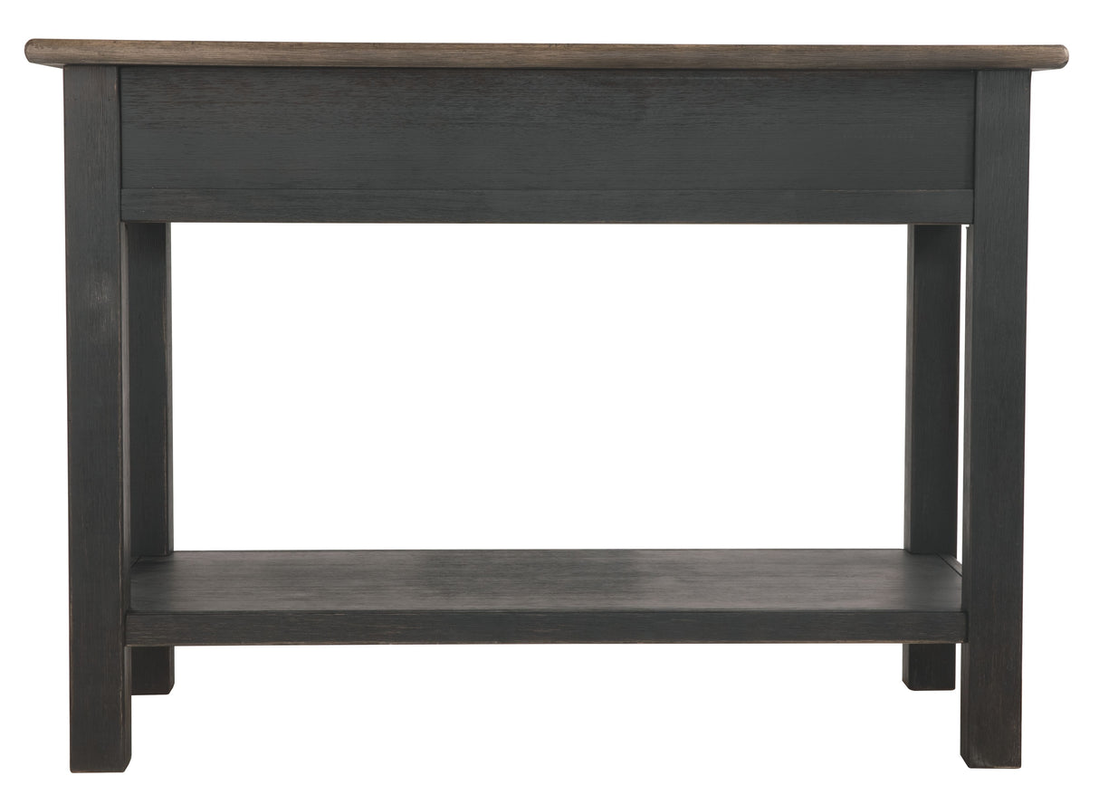 Tyler Creek - Grayish Brown / Black - Sofa Table by Signature Design by Ashley® | Bel Furniture