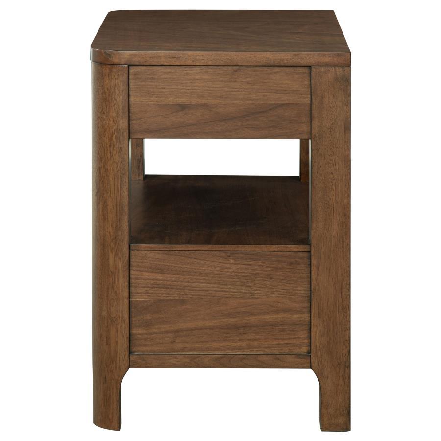 Maderia - 2-Drawer Nightstand Bedside Table - Walnut by Coaster Fine Furniture | Bel Furniture