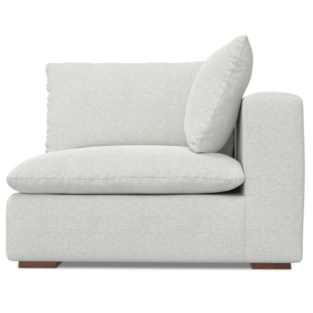 Jasmine - Right Arm Sofa Module - Gray by Simpli-Home | Bel Furniture