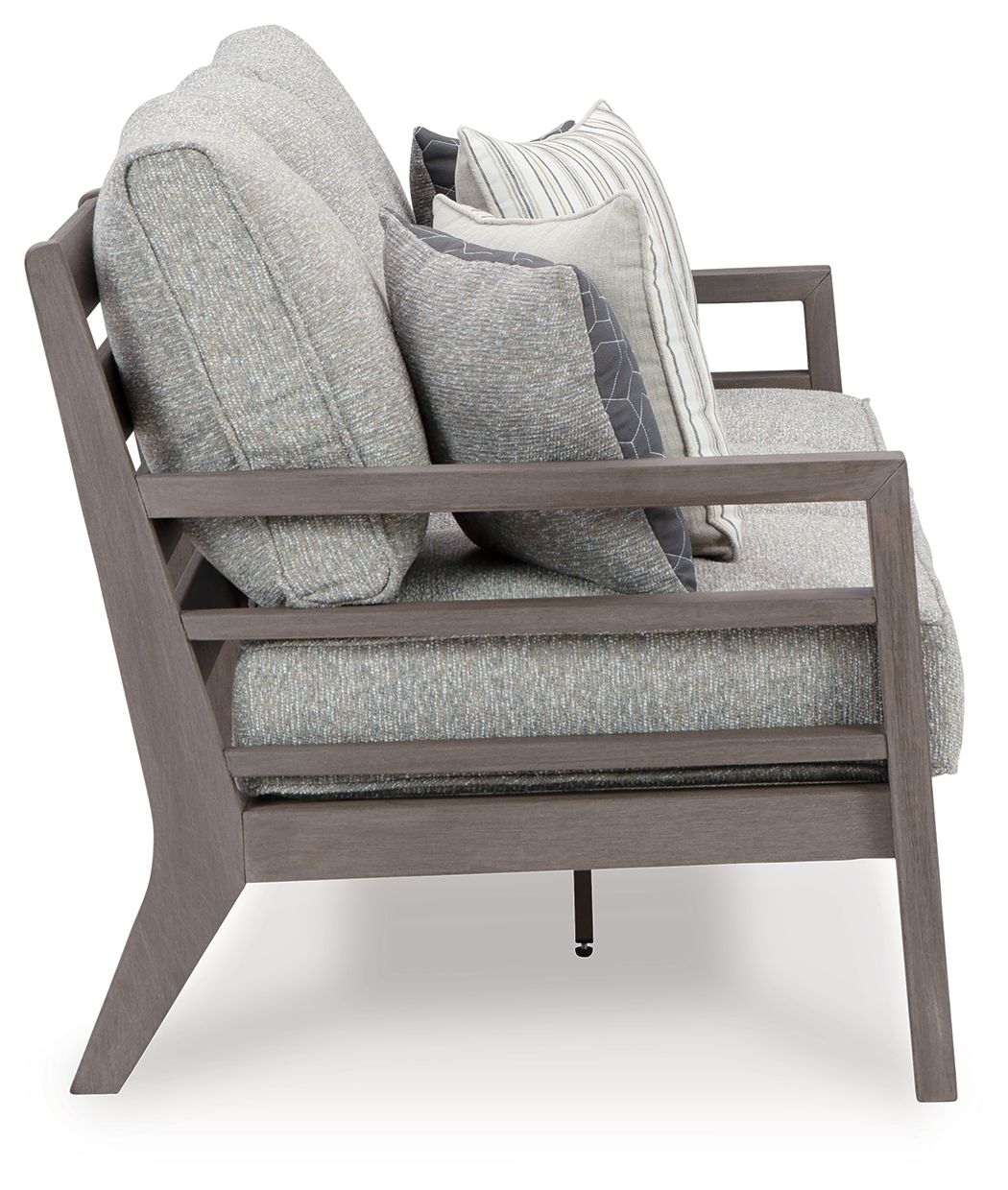 Hillside Barn - Gray / Brown - Sofa With Cushion by Signature Design by Ashley® | Bel Furniture