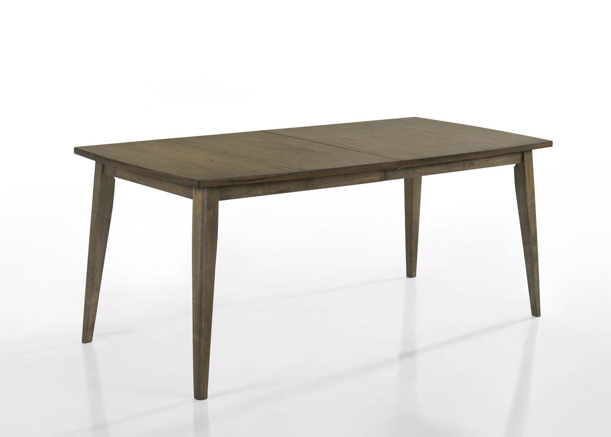 Bistro - Dining Table With Off Fabric Dining Chairs