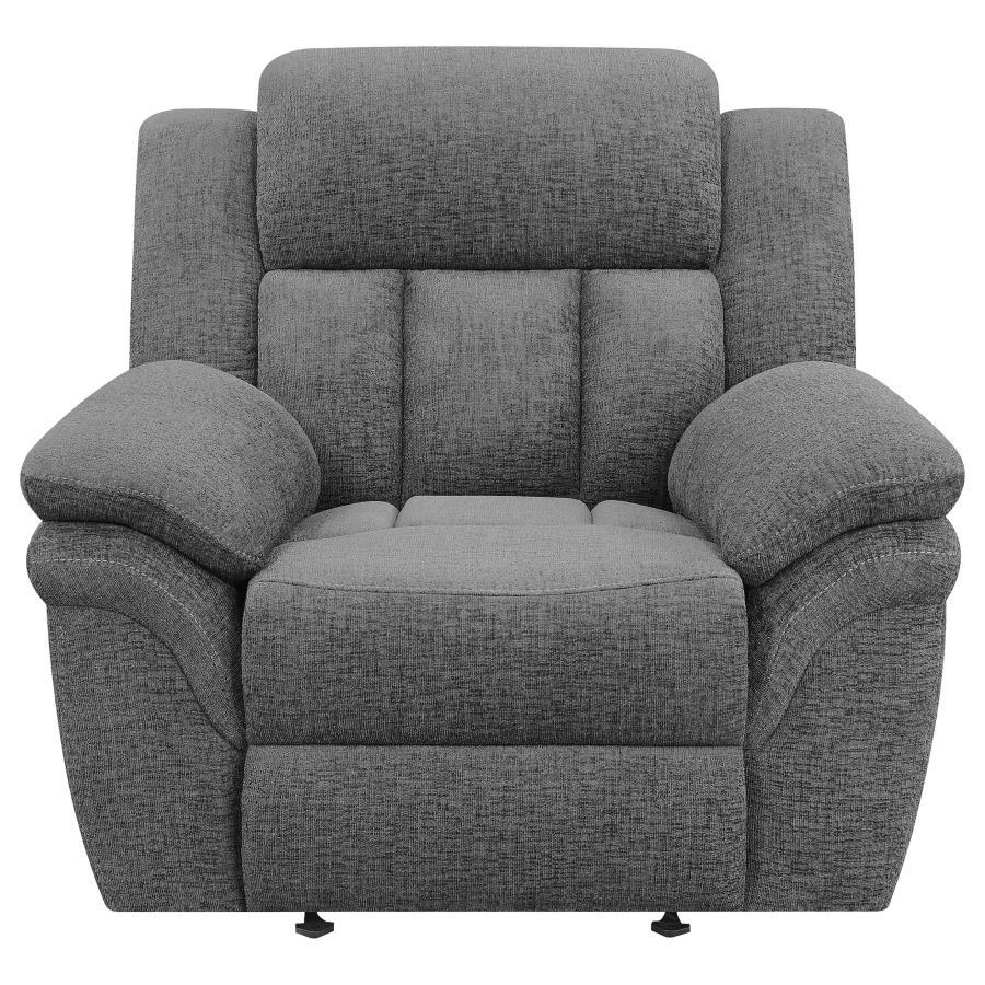 Bahrain - Upholstered Glider Recliner by CoasterEssence | Bel Furniture