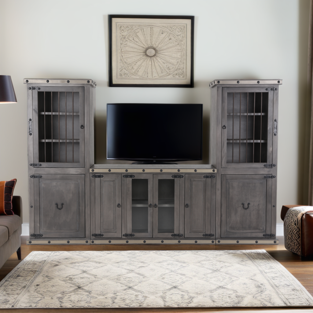 3 Piece Entertainment Center by Mollai Collections | Bel Furniture