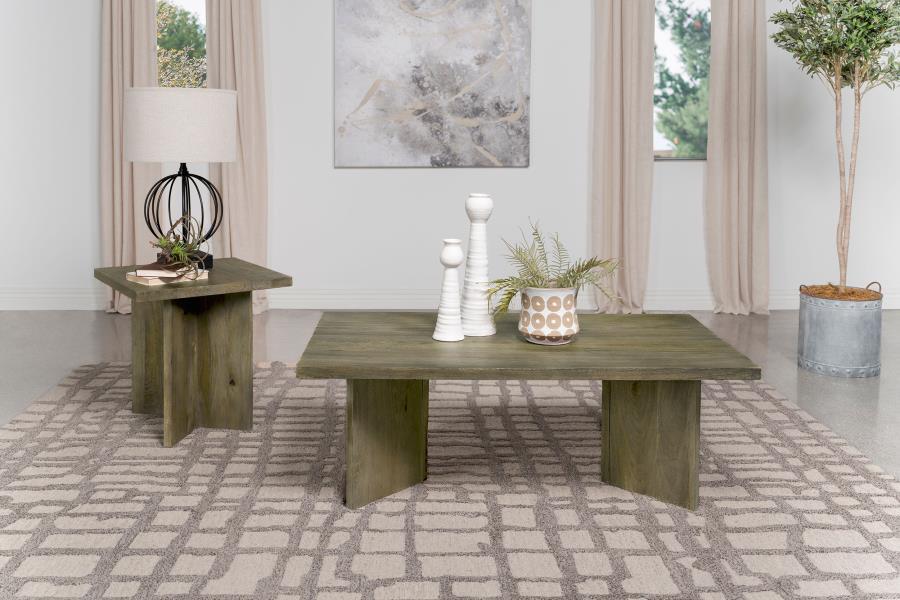 Andando - Coffee And End Table Set Green 2 Pc. Coffee Table, End Table by Coaster Fine Furniture | Bel Furniture