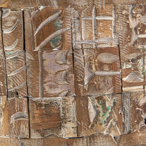 Meltland - Natural / Black - Vase - Square by Signature Design by Ashley® | Bel Furniture