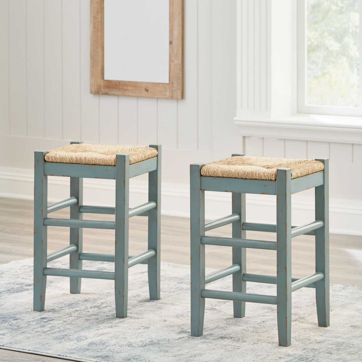 Mirimyn - Bar Stool (Set of 2) by Signature Design by Ashley® | Bel Furniture