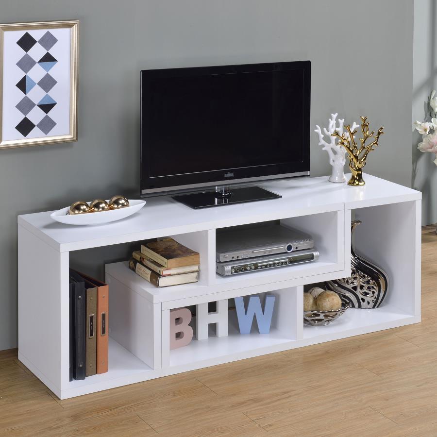 Velma - Multipurpose TV Stand And Bookshelf by CoasterEveryday | Bel Furniture