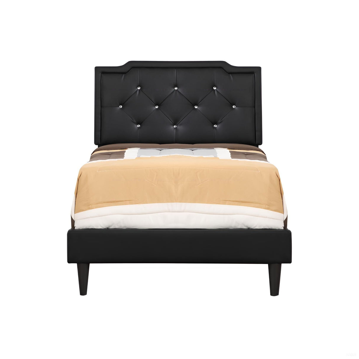 Button Tufted Bed Charming For Cozy Spaces