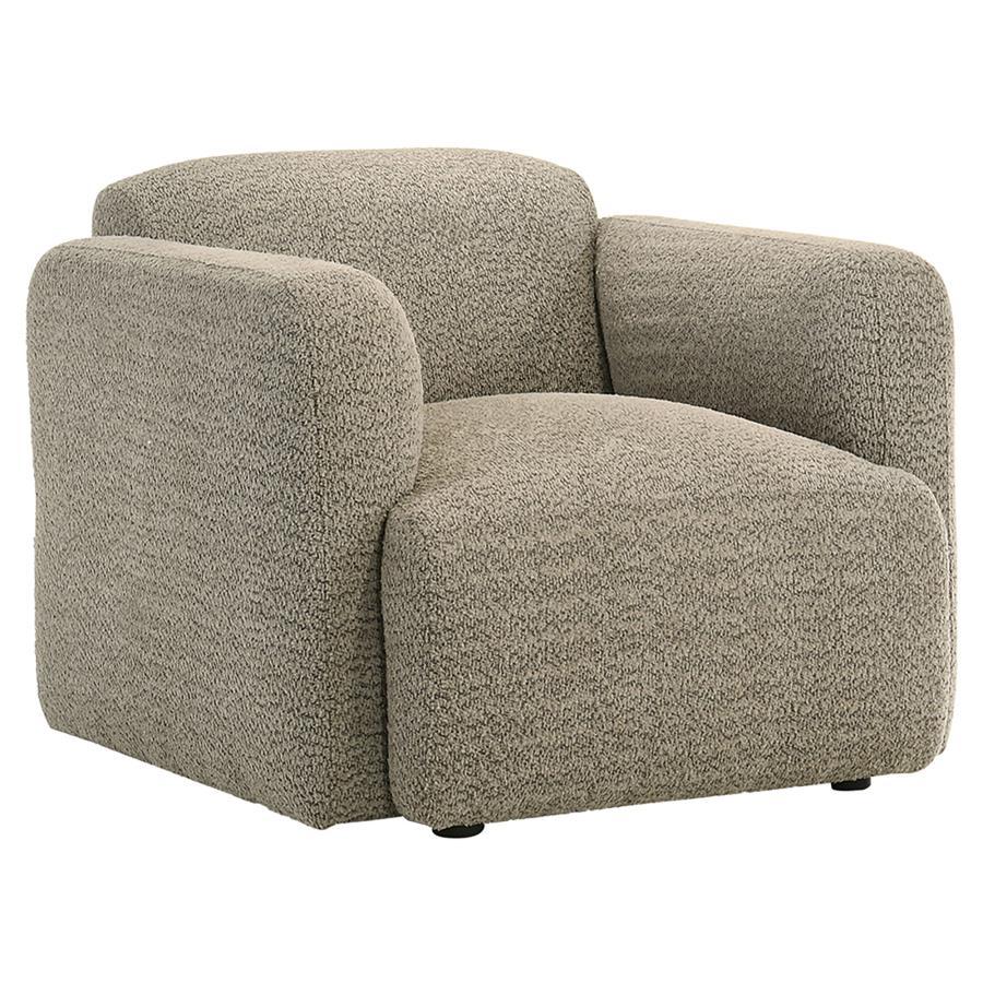 Dorset - Upholstered Round Track Arm Sofa Set