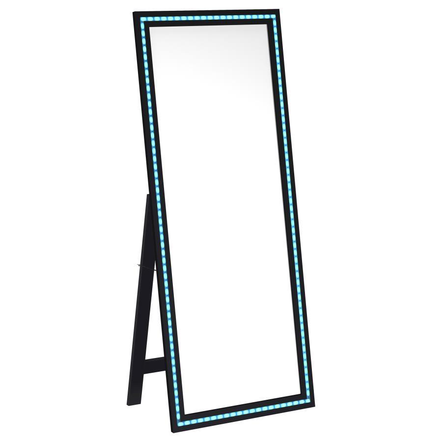 Windrose - Tempered LED Standing Mirror by Coaster Fine Furniture | Bel Furniture