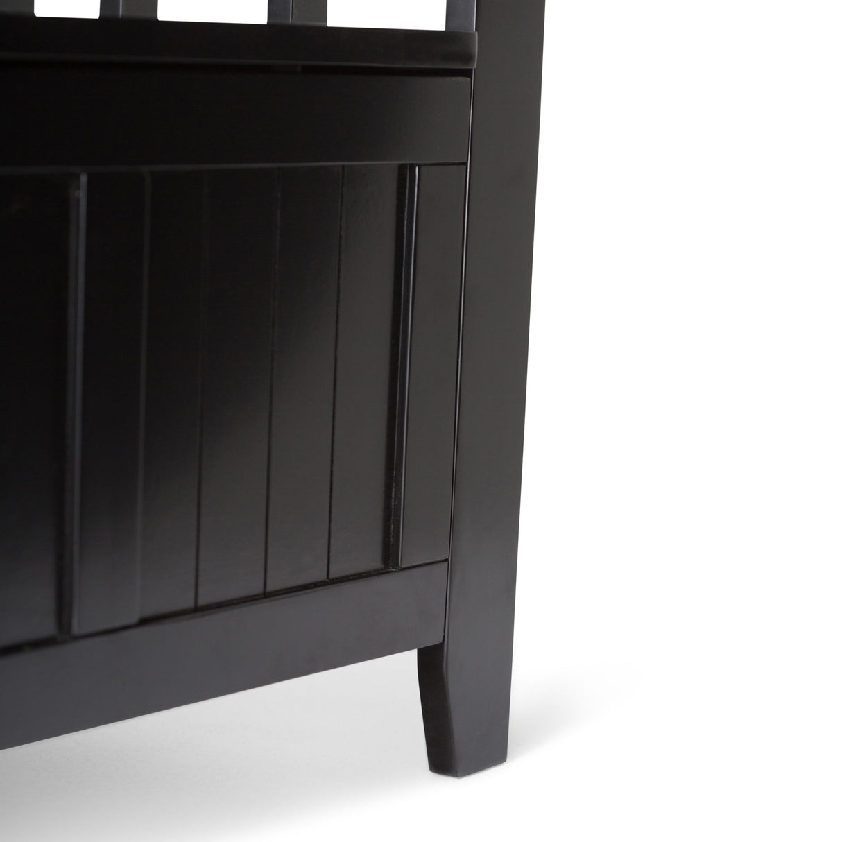 Acadian - Entryway Storage Bench, Handcrafted by Simpli-Home | Bel Furniture