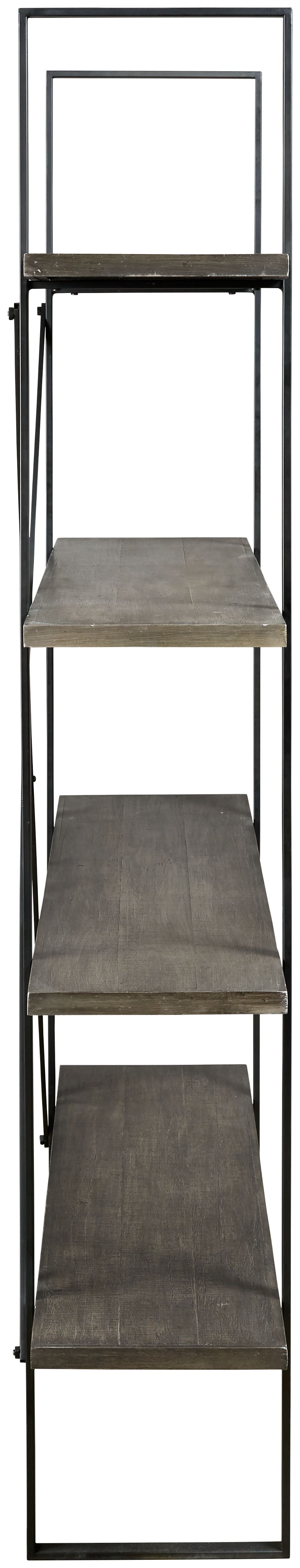 Gilesgrove - Black / Gray - Bookcase by Signature Design by Ashley® | Bel Furniture
