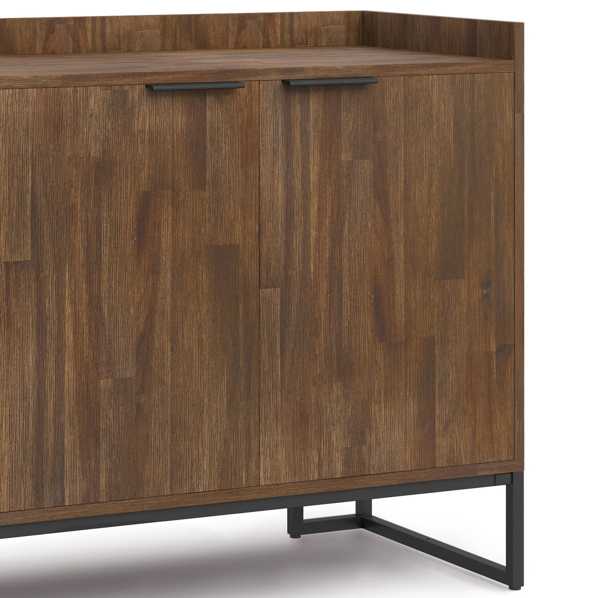 Milverton - Sideboard Buffet - Rustic Natural Aged Brown by Simpli-Home | Bel Furniture