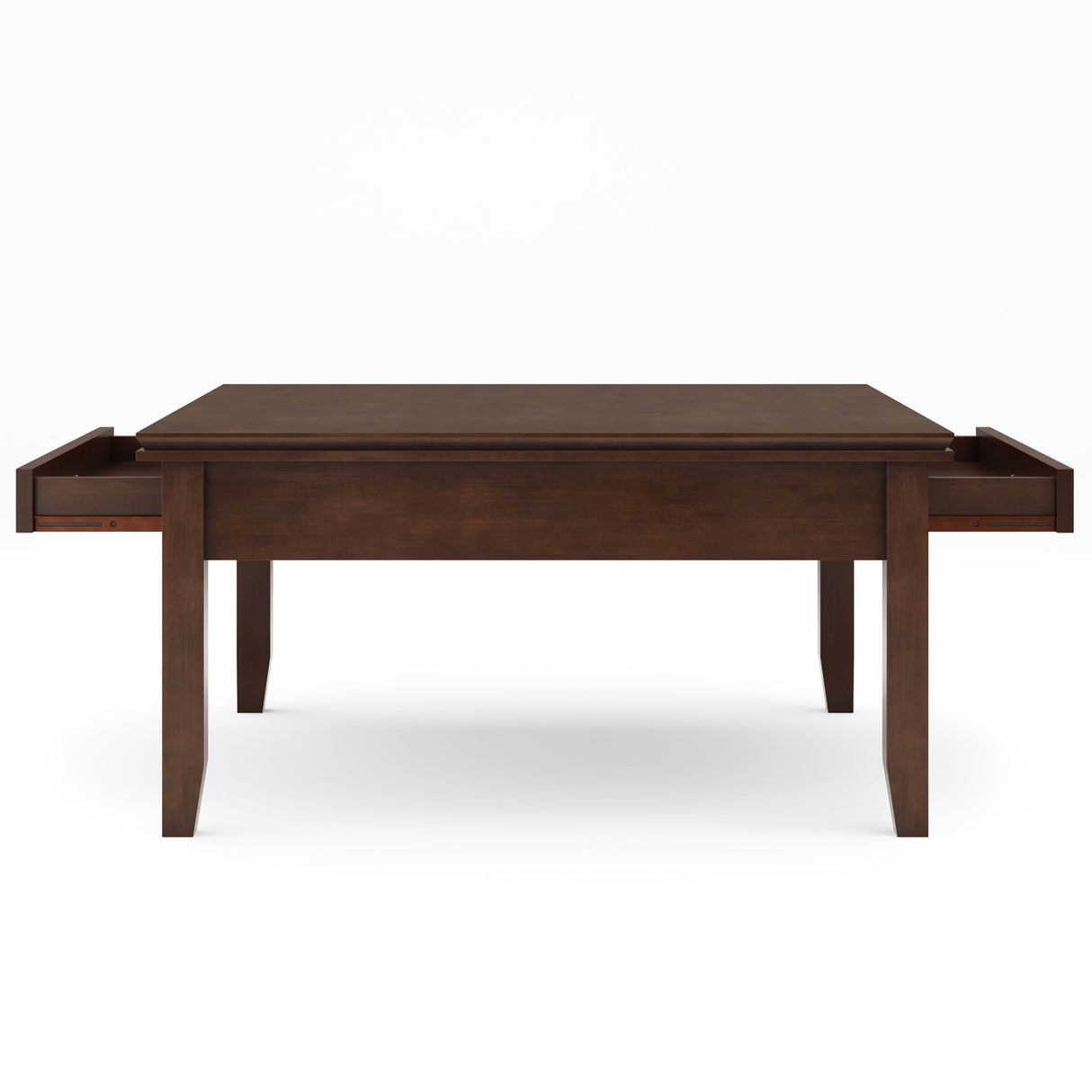 Artisan - Square Coffee Table - Russet Brown by Simpli-Home | Bel Furniture