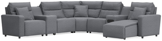 Modmax II - 7 Piece Reclining Sectional