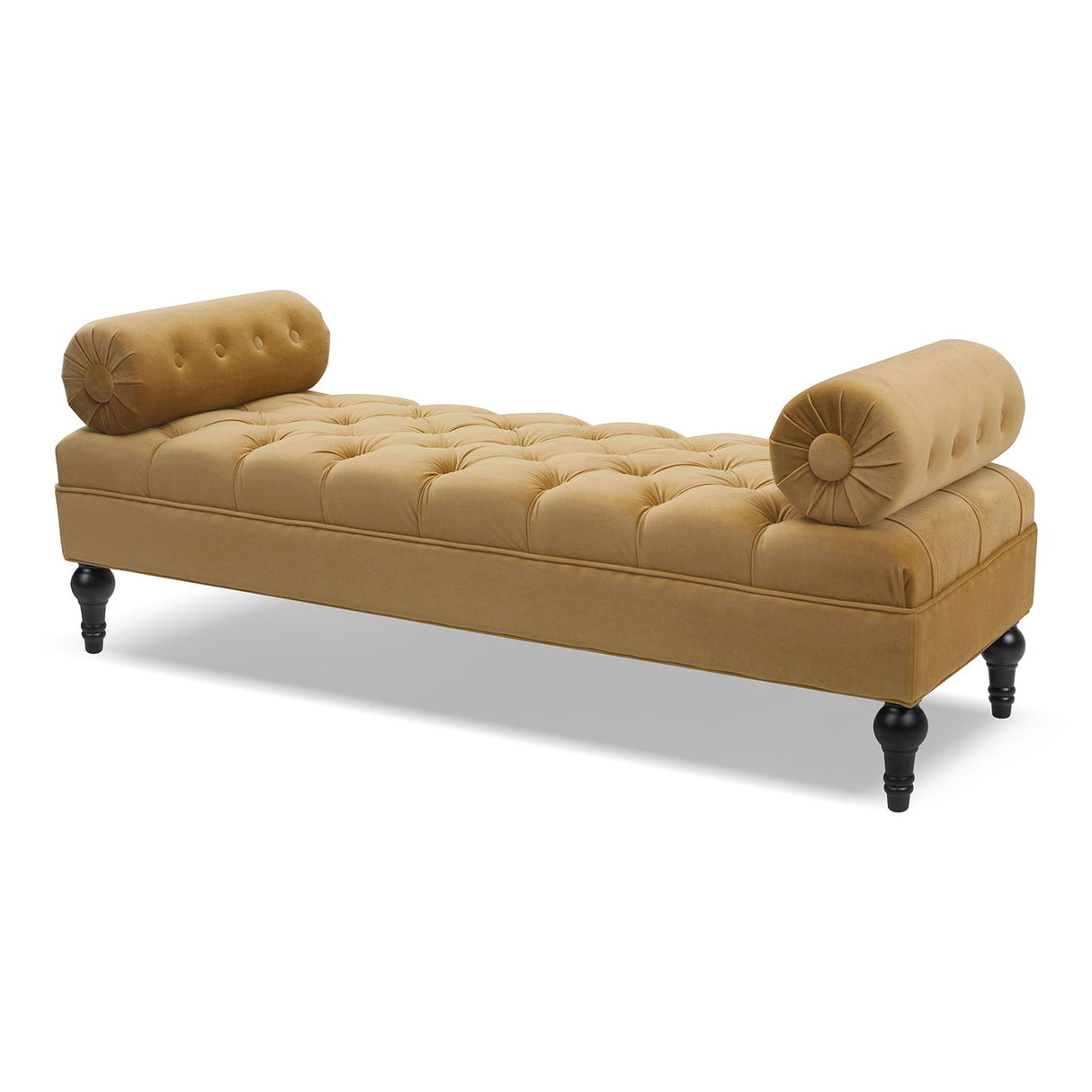 Lewis Bolster - Arm Entryway Bench by Jennifer Taylor Home | Bel Furniture