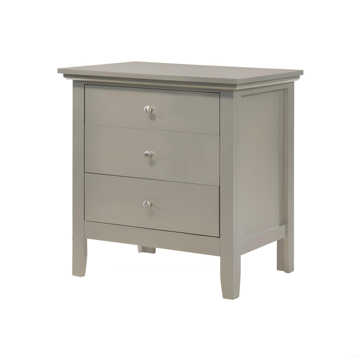 3 Drawer Nightstand & Dove Tailed Drawers
