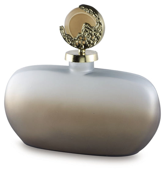 Acario - Jar Beige 13"W x 6"D x 11"H by Signature Design by Ashley® | Bel Furniture