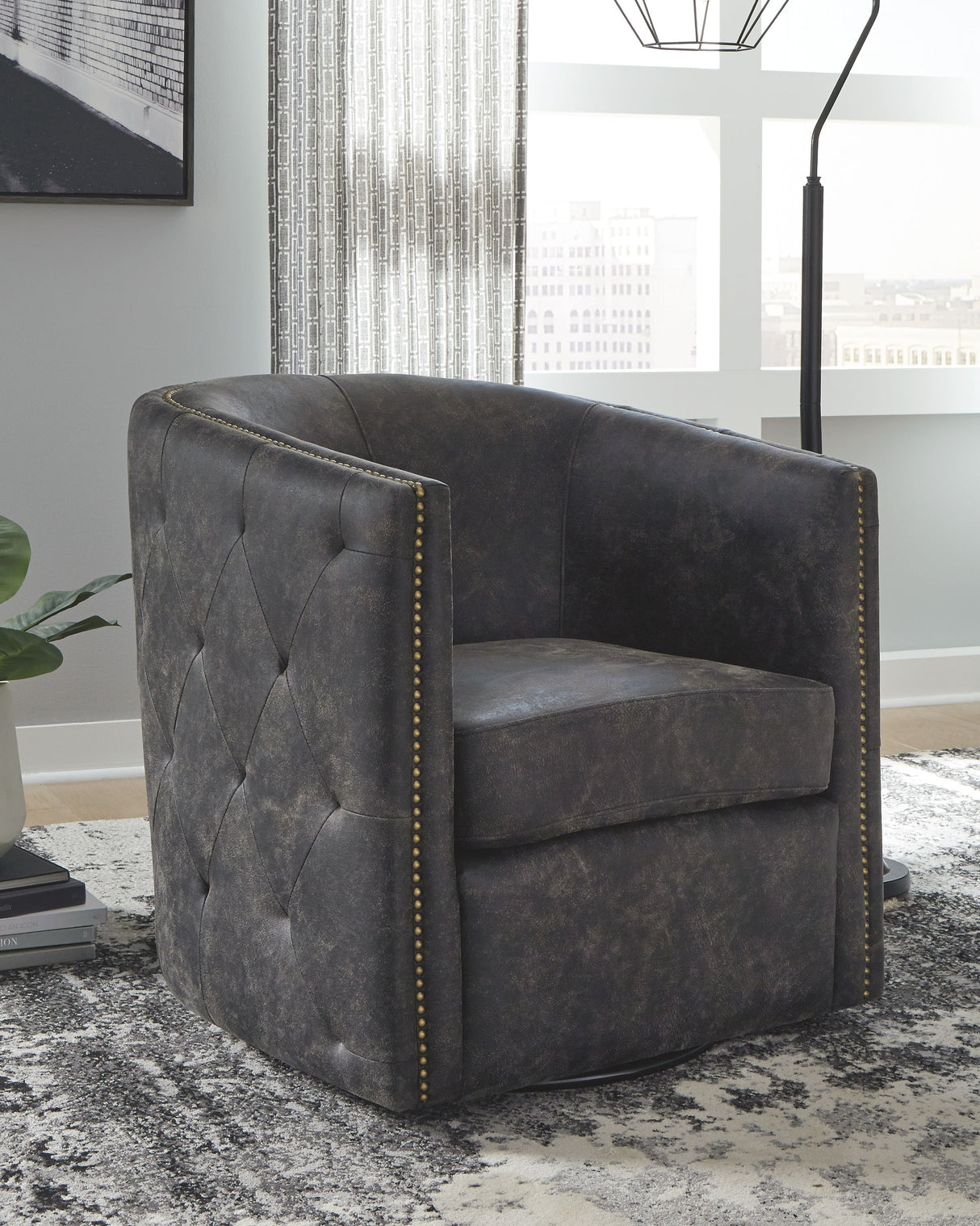 Brentlow - Swivel Accent Chair by Signature Design by Ashley® | Bel Furniture