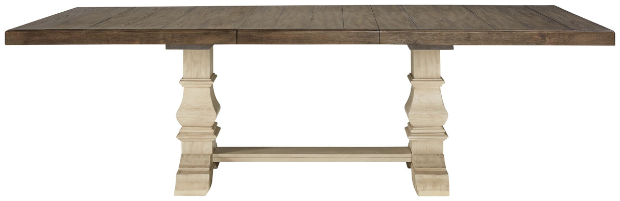 Bolanburg - Brown / Beige - Extension Dining Table by Signature Design by Ashley® | Bel Furniture