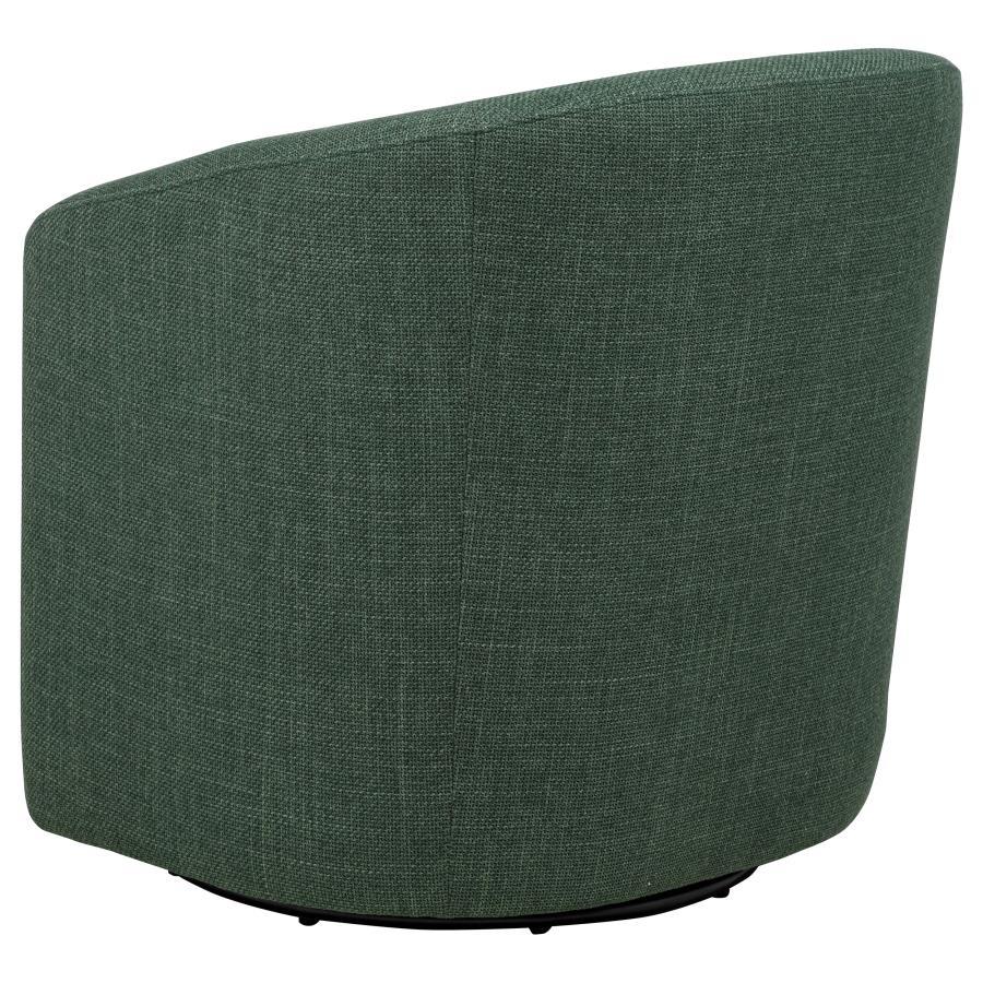Mossbrook - Fabric Upholstered Swivel Accent Chair