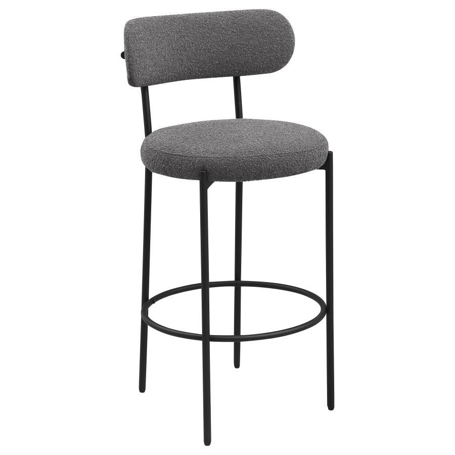 Viola - Boucle Upholstered Bar Stool (Set of 2) by Coaster Fine Furniture | Bel Furniture