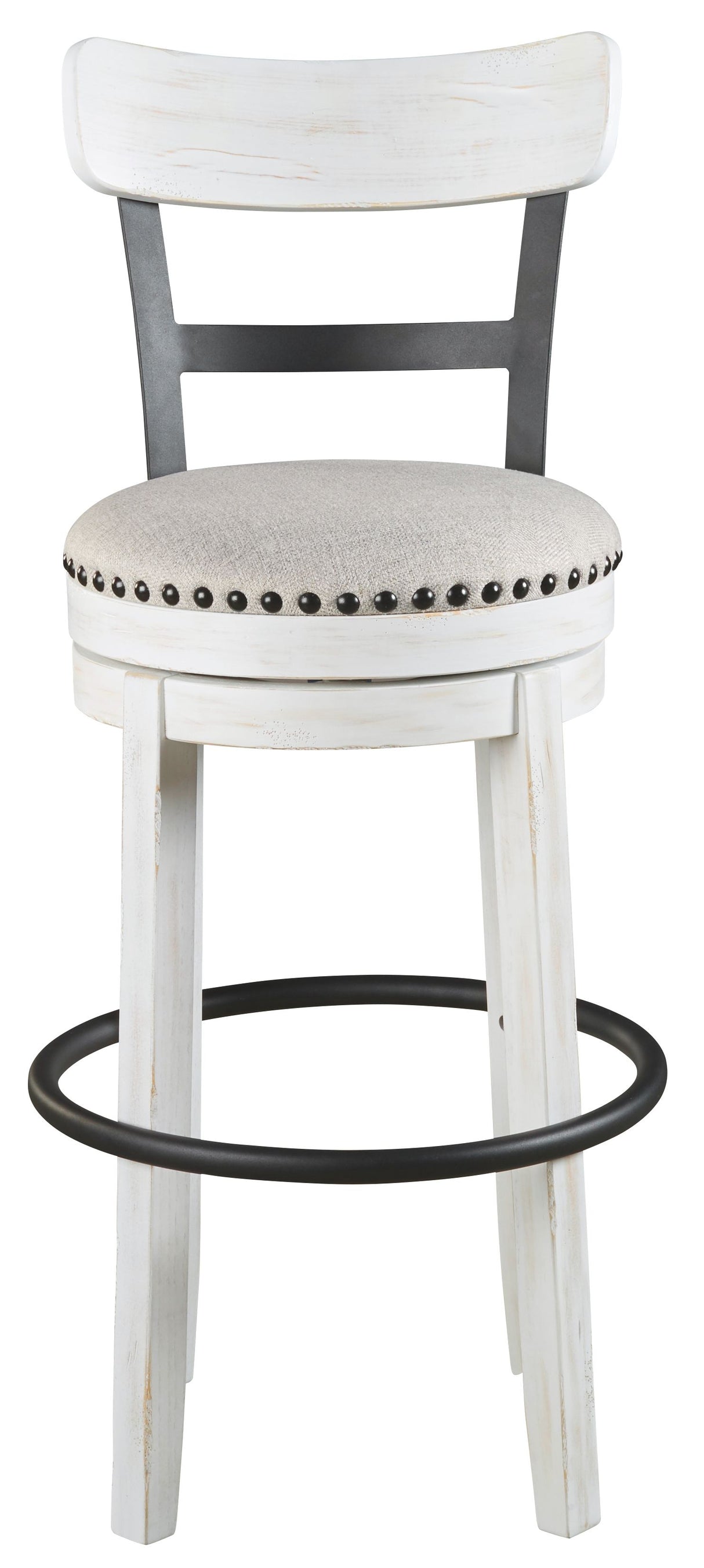 Valebeck - Tall Upholstered Swivel Barstool by Signature Design by Ashley® | Bel Furniture