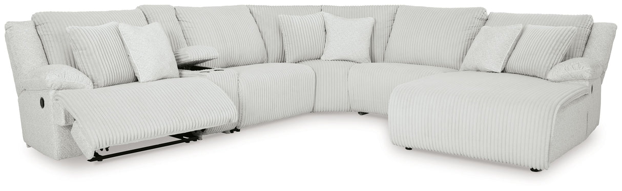 Top Tier - 6 Piece Reclining Sectional