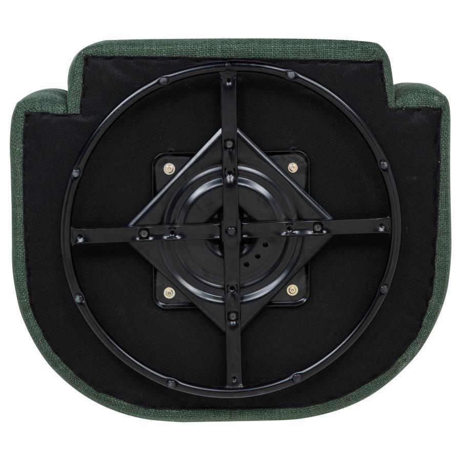 Mossbrook - Fabric Upholstered Swivel Accent Chair