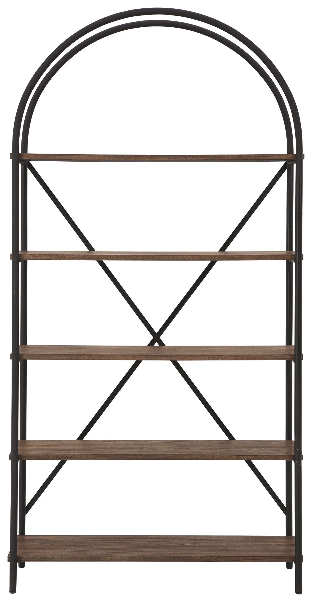 Galtbury - Brown / Black - Bookcase by Signature Design by Ashley® | Bel Furniture