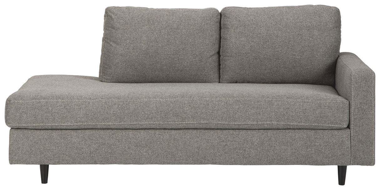 Lyman - Graphite - RAF Corner Chaise by Ashley® | Bel Furniture