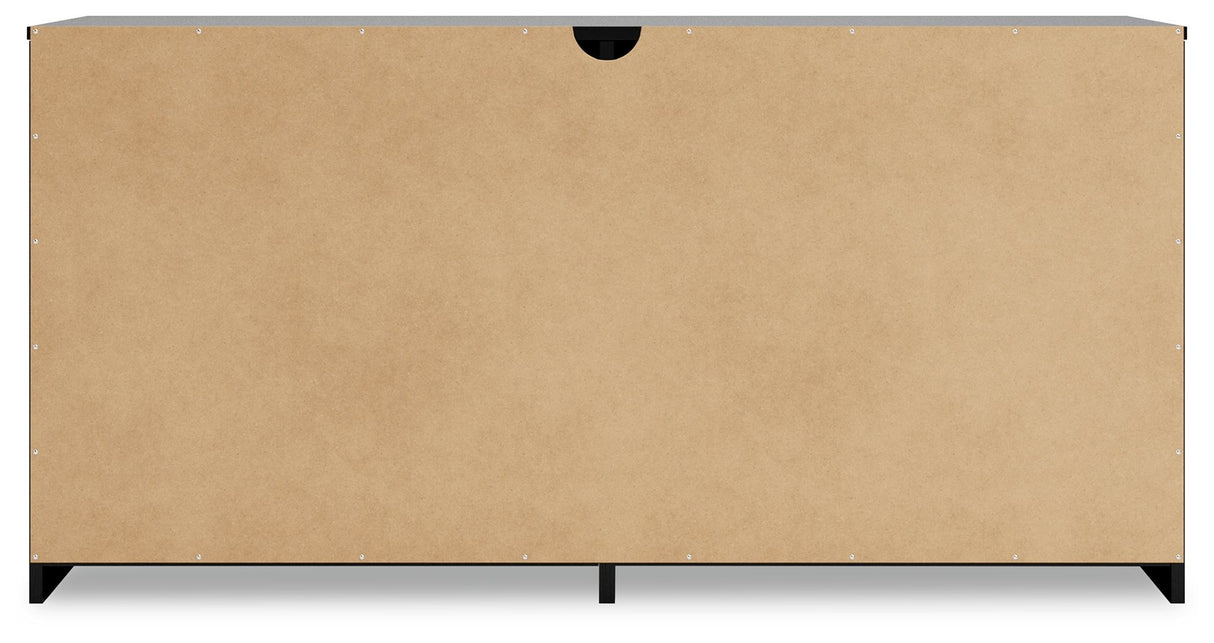 Finch - Six Drawer Dresser - 29'' Height - Black