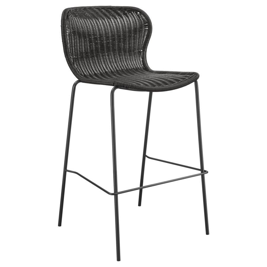 Mckinley - Faux Rattan Metal Chair (Set of 2) by CoasterEssence | Bel Furniture