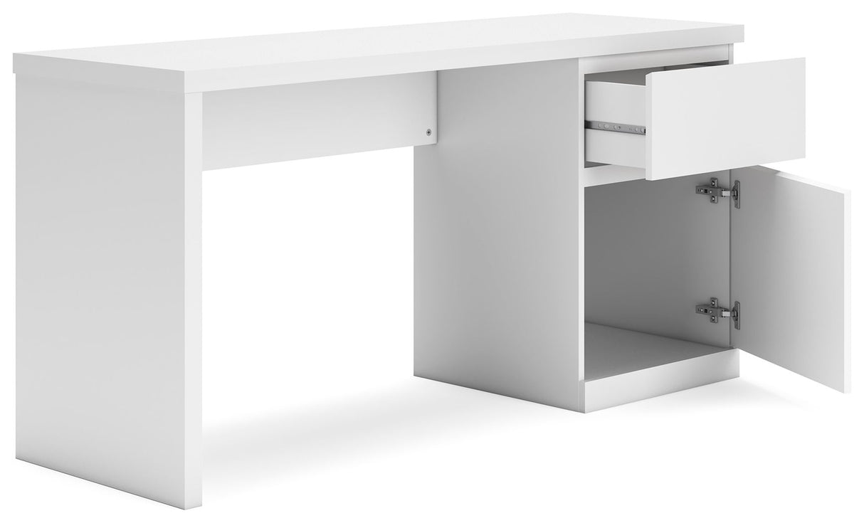 Onita - White - Home Office Desk by Signature Design by Ashley® | Bel Furniture