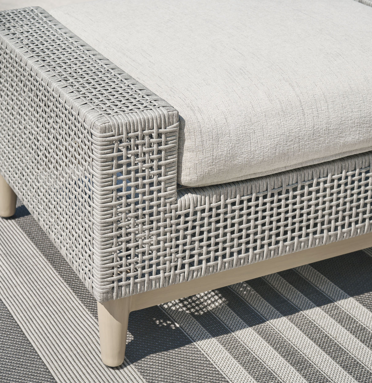 Seton Creek - Gray - Ottoman With Cushion by Signature Design by Ashley® | Bel Furniture