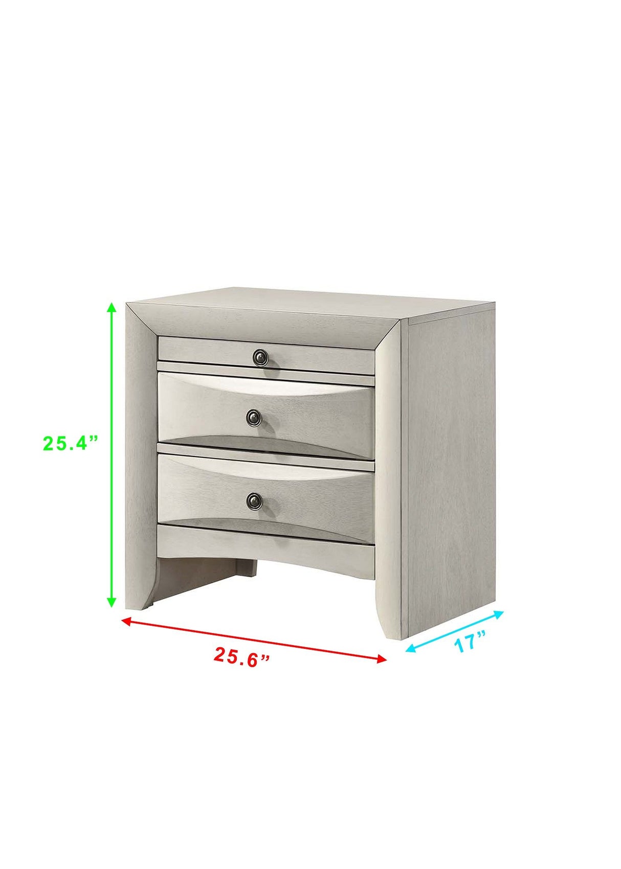 Emily - Nightstand by Crown Mark | Bel Furniture