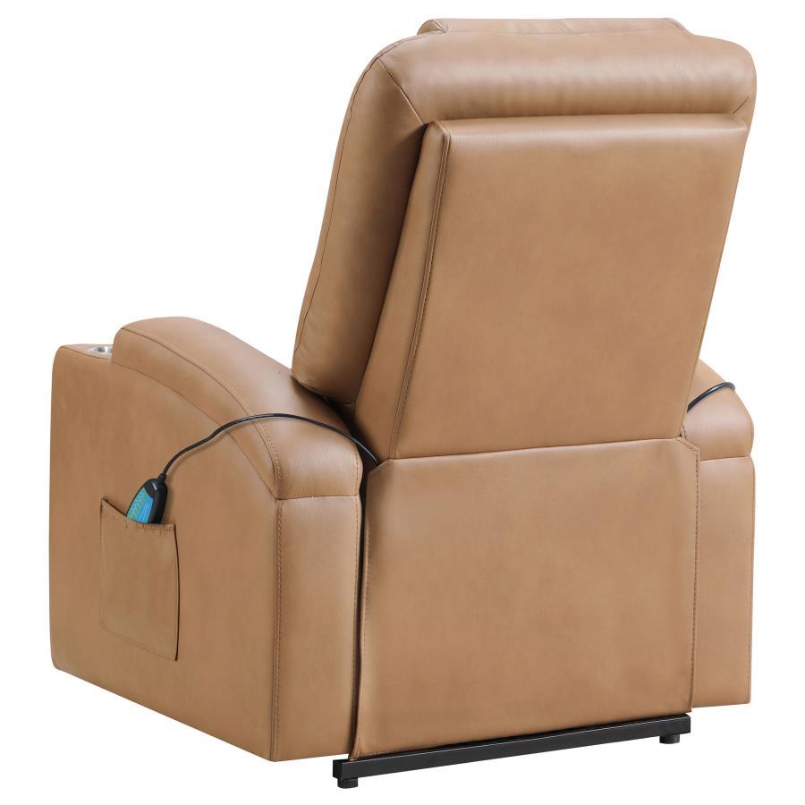 Armstrong - Upholstered Power Lift Massage Recliner by Coaster Fine Furniture | Bel Furniture