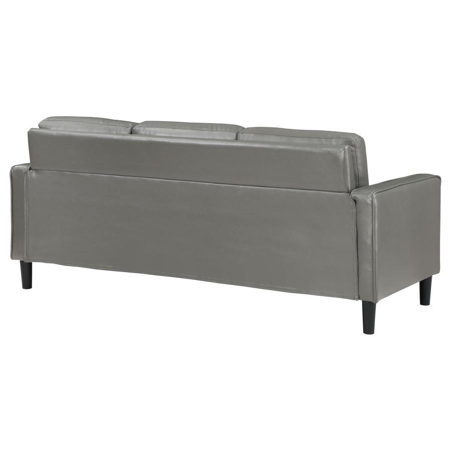 Ruth - Upholstered Track Arm Sofa by Coaster Fine Furniture | Bel Furniture