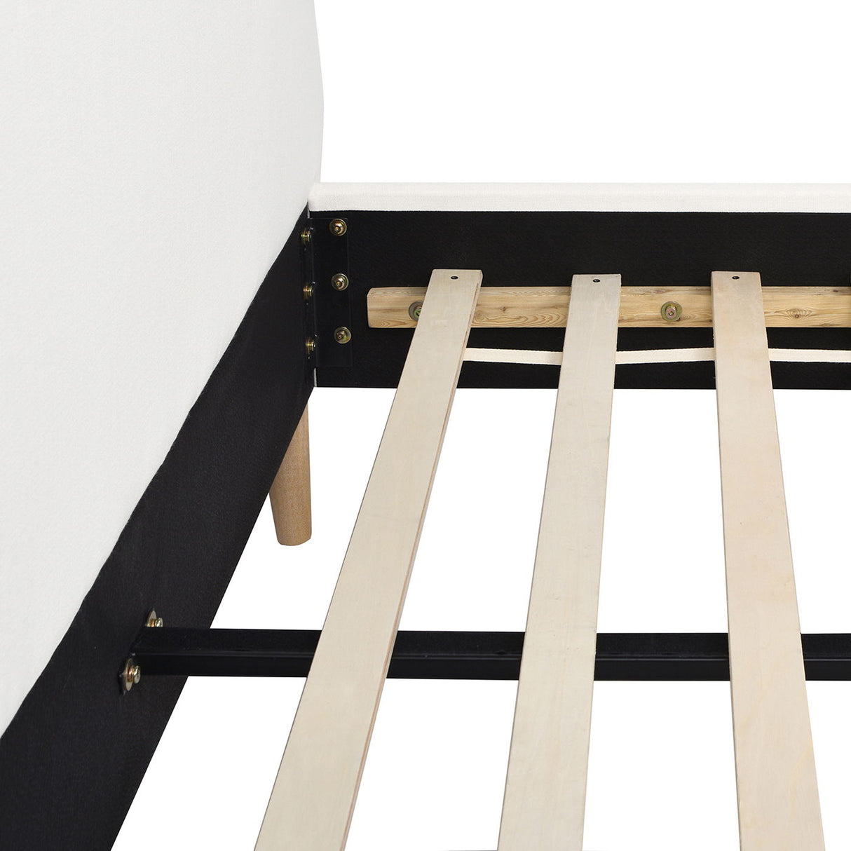 Stockholm - Modern Wavy Headboard Platform Bed by Jennifer Taylor Home | Bel Furniture