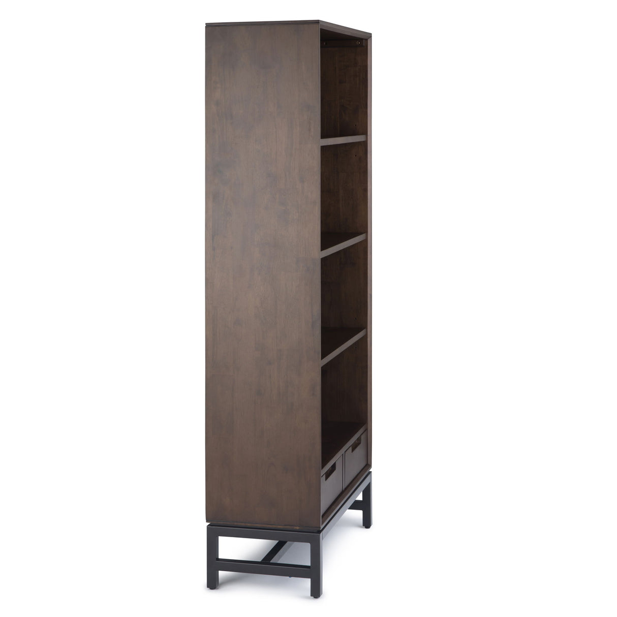 Banting - Mid Century Handcrafted Bookcase by Simpli-Home | Bel Furniture