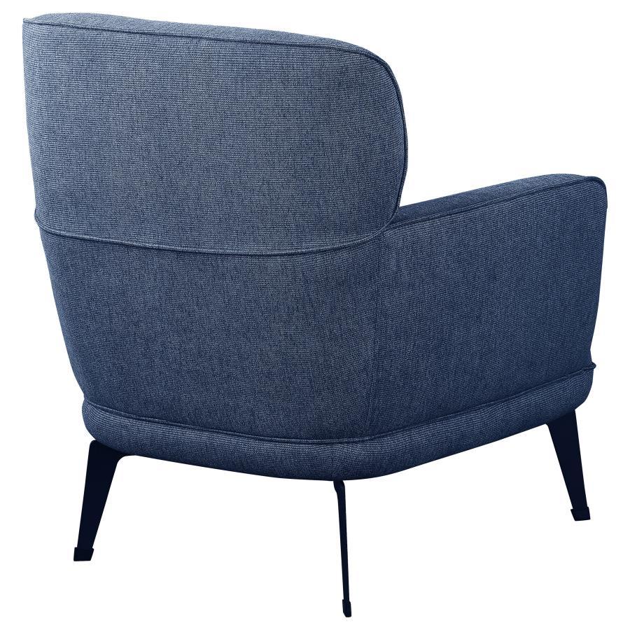 Andrea - Upholstered Crecent Arm Accent Chair by Coaster Fine Furniture | Bel Furniture