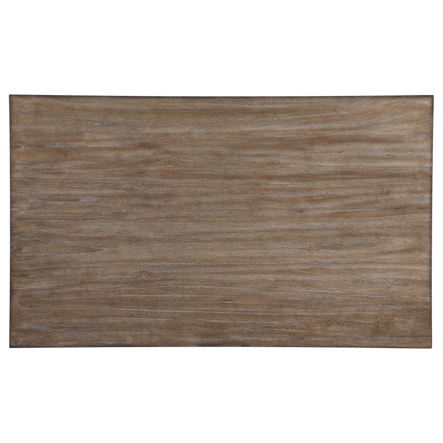 Fortress - 7 Piece Rectangular Dining Set - Vintage Vanilla by CoasterEveryday | Bel Furniture