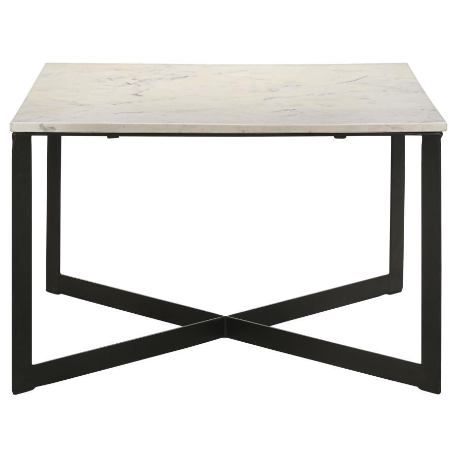 Tobin - Marble Top Coffee And End Table Set by Coaster Fine Furniture | Bel Furniture