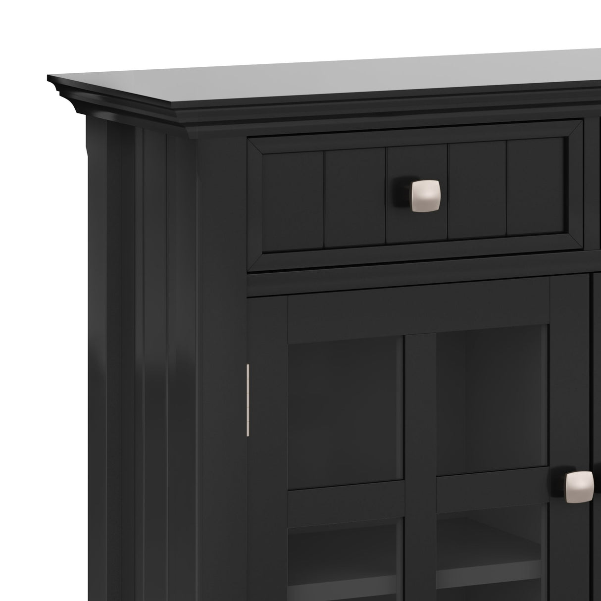 Acadian - Handcrafted Entryway Storage Cabinet by Simpli-Home | Bel Furniture