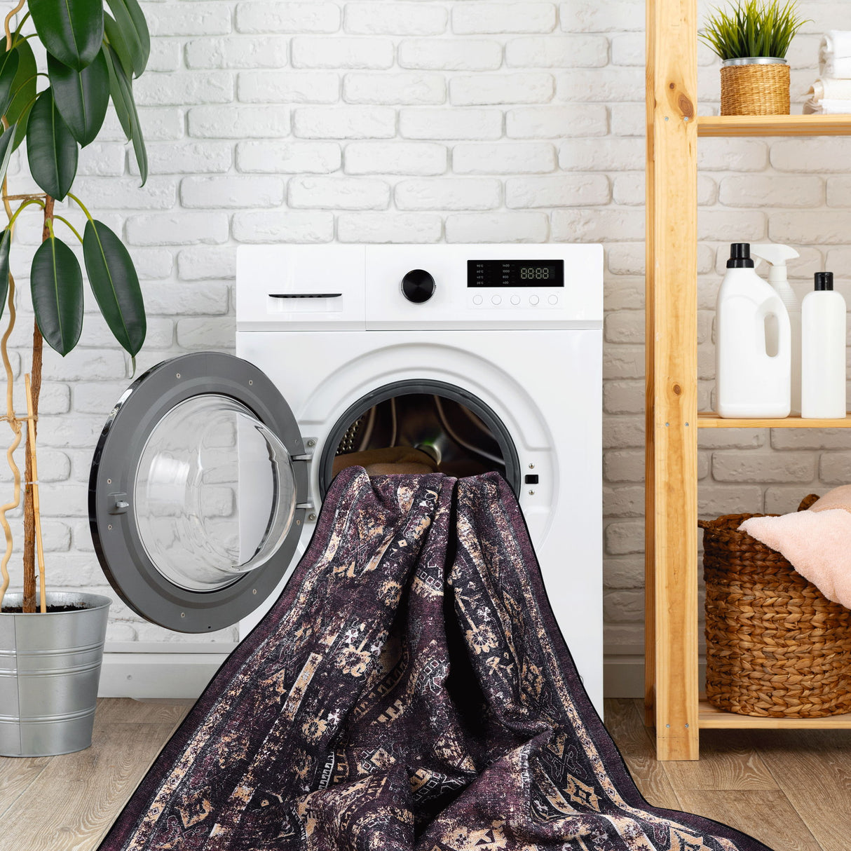 Maval - Trendy Area Rug, Washable