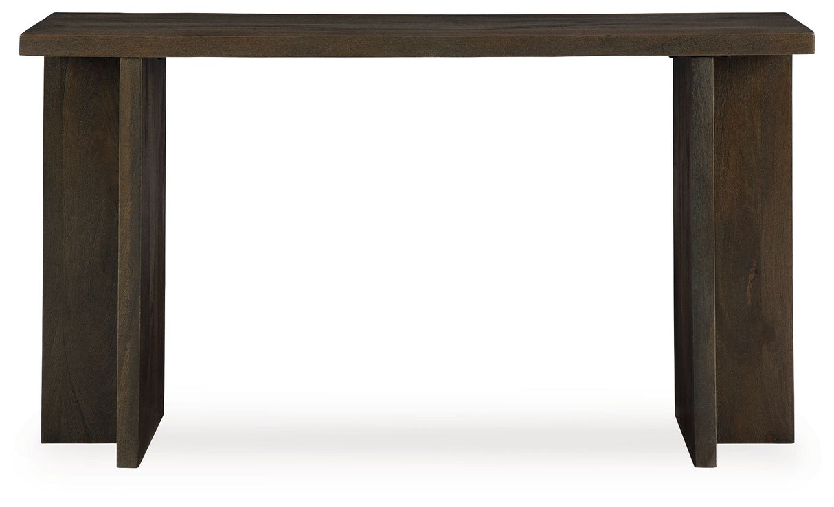 Jalenry - Grayish Brown - Console Sofa Table by Signature Design by Ashley® | Bel Furniture