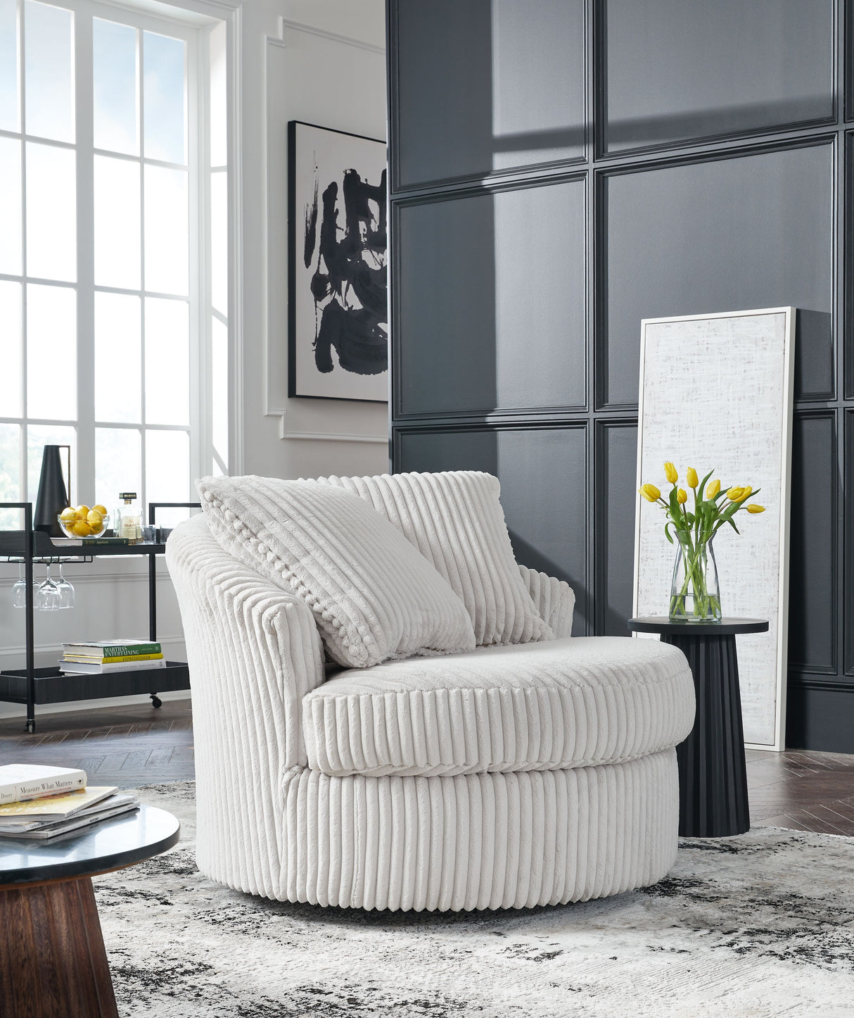 Gramwell - Swivel Chair by Signature Design by Ashley® | Bel Furniture
